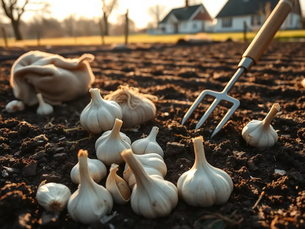 Jak i kiedy sadzić czosnek zimowy? Kompletny poradnik