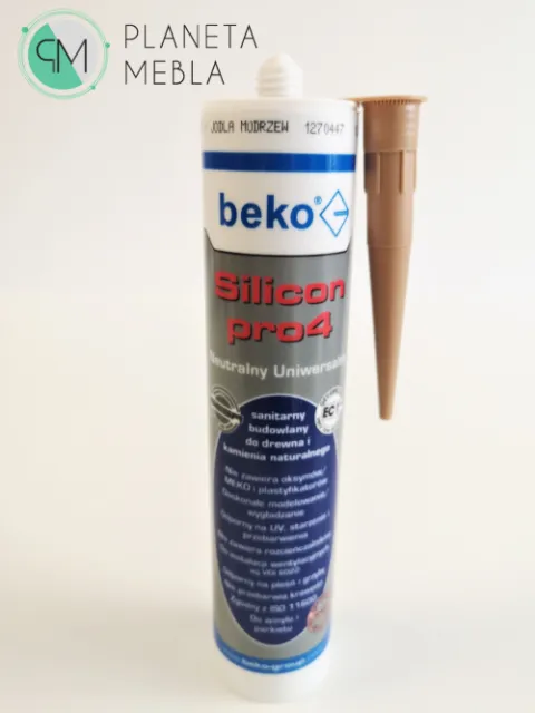 Silikon neutralny BEKO PRO4 310 ml. Materiał uszczelniający najwyższej jakości